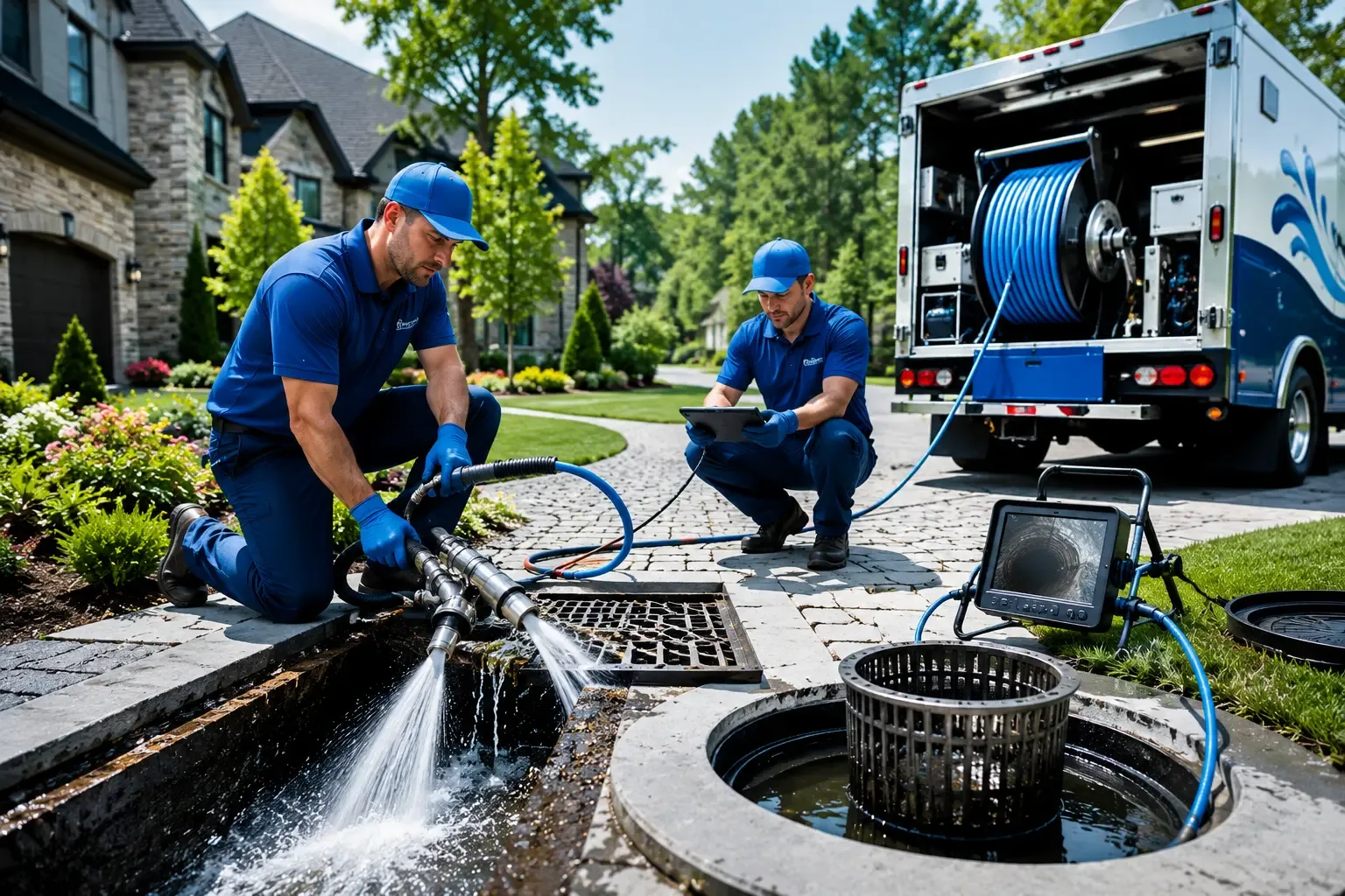 Local outdoor drain cleaning professionals in Doucette, TX