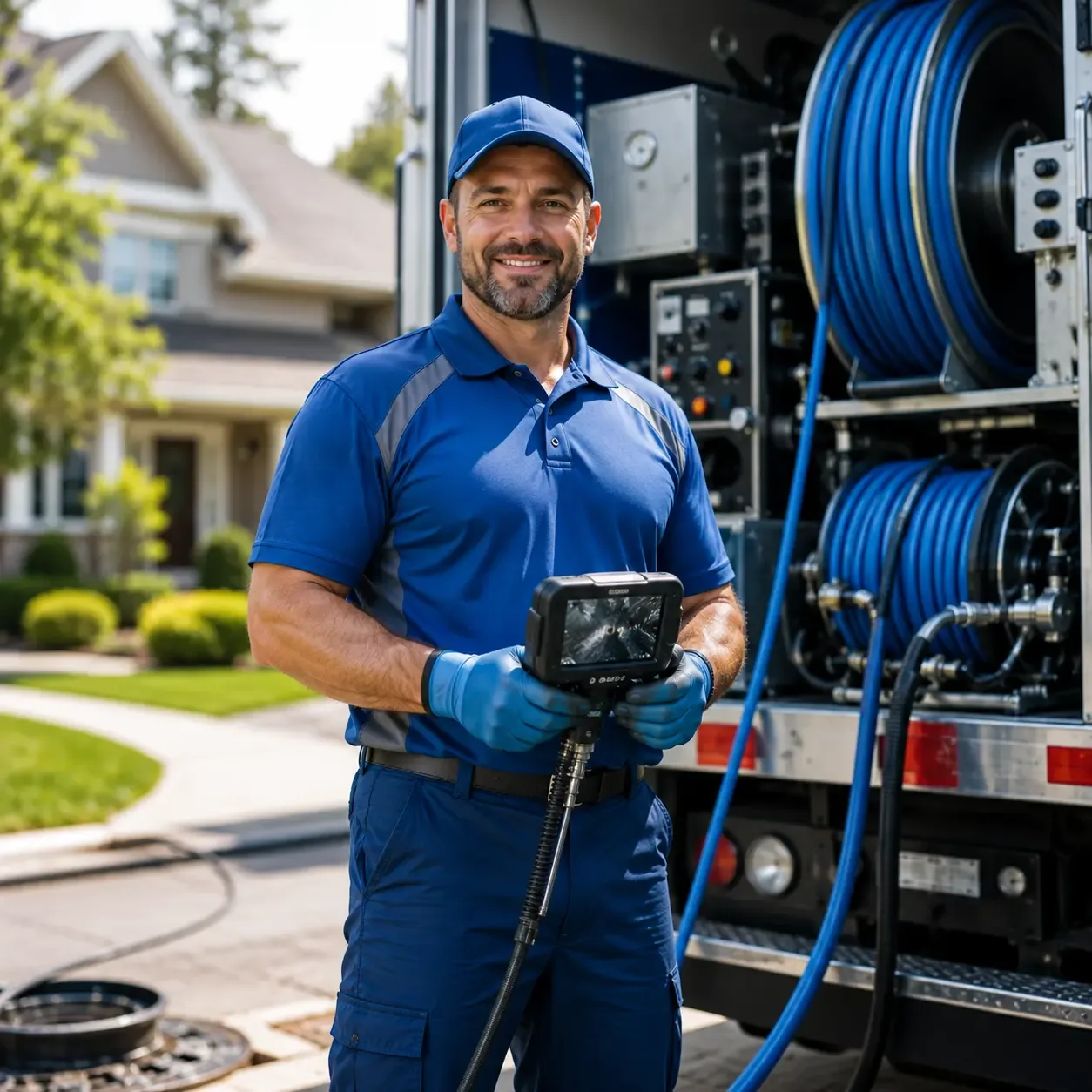 Local outdoor drain cleaning specialists in Doucette, TX